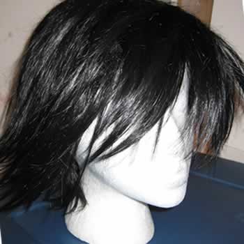 unstyled wig side
