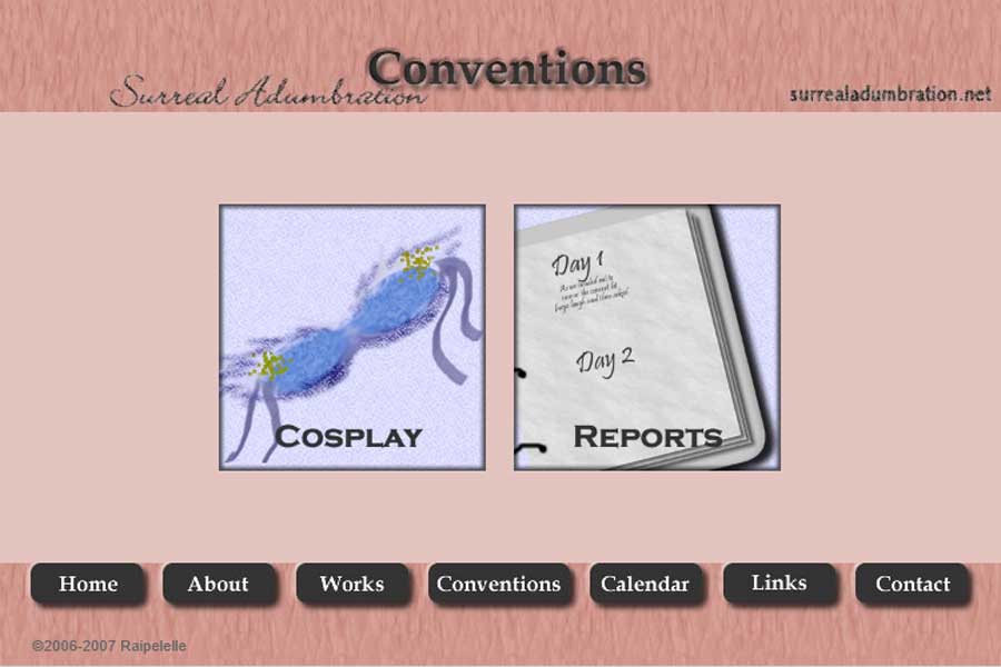 Surreal Adumbration v1 conventions page